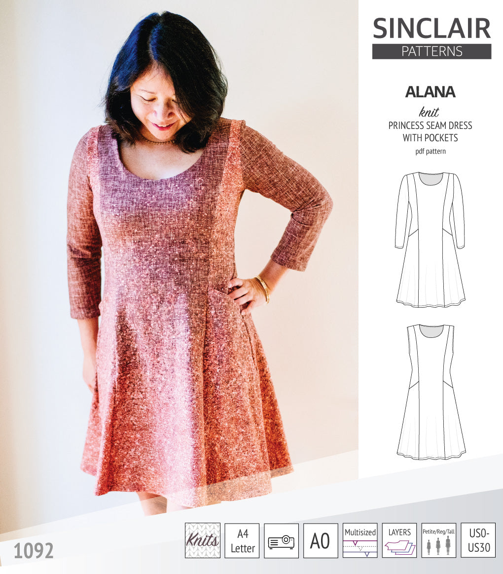 Cotton knit dresses with pockets best sale