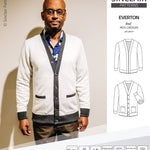 Pdf Sewing pattern S9006 Everton knit cardigan for men