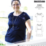 Sinclair Patterns S1085 Poesy peasant style blouse tunic and dress for woven and knit fabrics