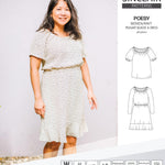 Sinclair Patterns S1085 Poesy peasant style blouse tunic and dress for woven and knit fabrics