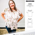 Sinclair Patterns S1085 Poesy peasant style blouse tunic and dress for woven and knit fabrics