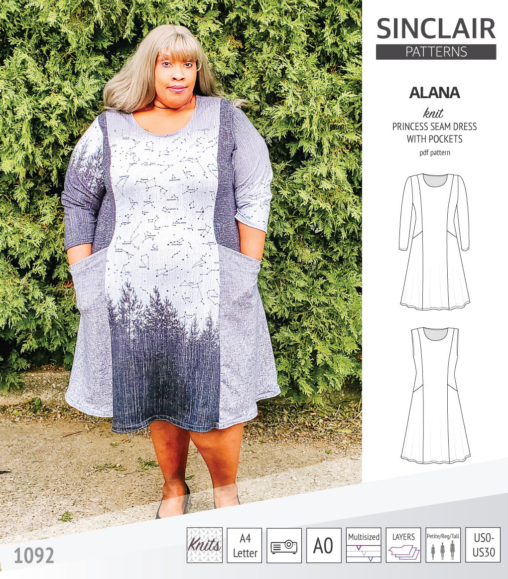 Cotton knit dresses with pockets cheap