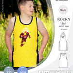 Sinclair Patterns 9004 Rocky knit tank for men pdf sewing pattern