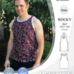 Sinclair Patterns 9004 Rocky knit tank for men pdf sewing pattern