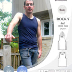 Sinclair Patterns 9004 Rocky knit tank for men pdf sewing pattern