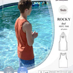 Sinclair Patterns 9004 Rocky knit tank for men pdf sewing pattern