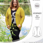 PDF Sewing pattern Sinclair Patterns S1048 Sydney cocoon style knit cardigan with pockets