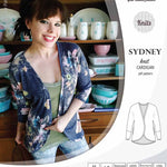 PDF Sewing pattern Sinclair Patterns S1048 Sydney cocoon style knit cardigan with pockets