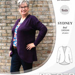 PDF Sewing pattern Sinclair Patterns S1048 Sydney cocoon style knit cardigan with pockets