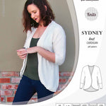 PDF Sewing pattern Sinclair Patterns S1048 Sydney cocoon style knit cardigan with pockets