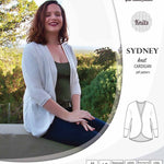 PDF Sewing pattern Sinclair Patterns S1048 Sydney cocoon style knit cardigan with pockets