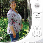 PDF Sewing pattern Sinclair Patterns S1048 Sydney cocoon style knit cardigan with pockets