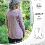 PDF Sewing pattern Sinclair Patterns S1048 Sydney cocoon style knit cardigan with pockets