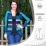 PDF Sewing pattern Sinclair Patterns S1048 Sydney cocoon style knit cardigan with pockets