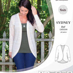 PDF Sewing pattern Sinclair Patterns S1048 Sydney cocoon style knit cardigan with pockets