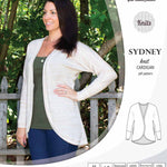 PDF Sewing pattern Sinclair Patterns S1048 Sydney cocoon style knit cardigan with pockets