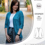 PDF Sewing pattern Sinclair Patterns S1048 Sydney cocoon style knit cardigan with pockets