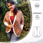 PDF Sewing pattern Sinclair Patterns S1048 Sydney cocoon style knit cardigan with pockets