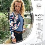 Pdf sewing pattern Bianca knit bolero, shrug, cropped cardigan by Sinclair Patterns