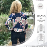 Pdf sewing pattern Bianca knit bolero, shrug, cropped cardigan by Sinclair Patterns