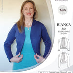 Pdf sewing pattern Bianca knit bolero, shrug, cropped cardigan by Sinclair Patterns