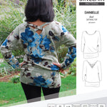 Sinclair Patterns S1041 Danielle batwing top, dolman top for women pdf sewing pattern