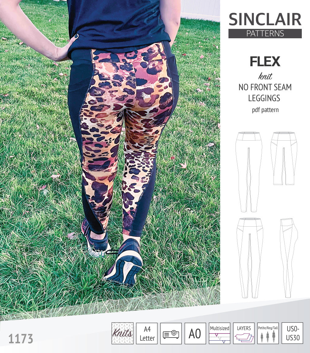 Leggings with pockets pattern outlet